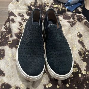 Black Sofft Slip Ons